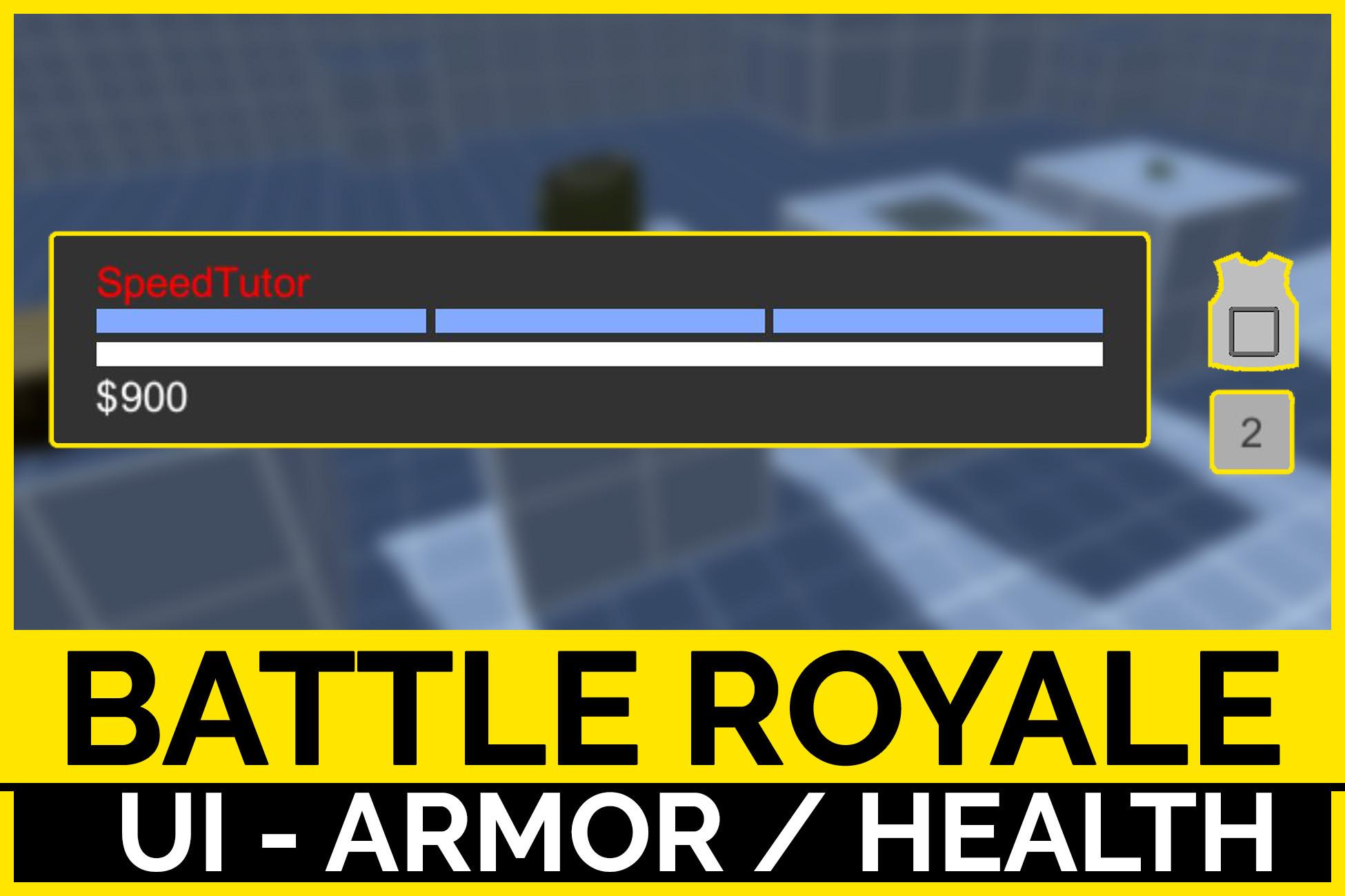 Gui Siege Battle Royale UI System | 3D GUI | Unity Asset Store