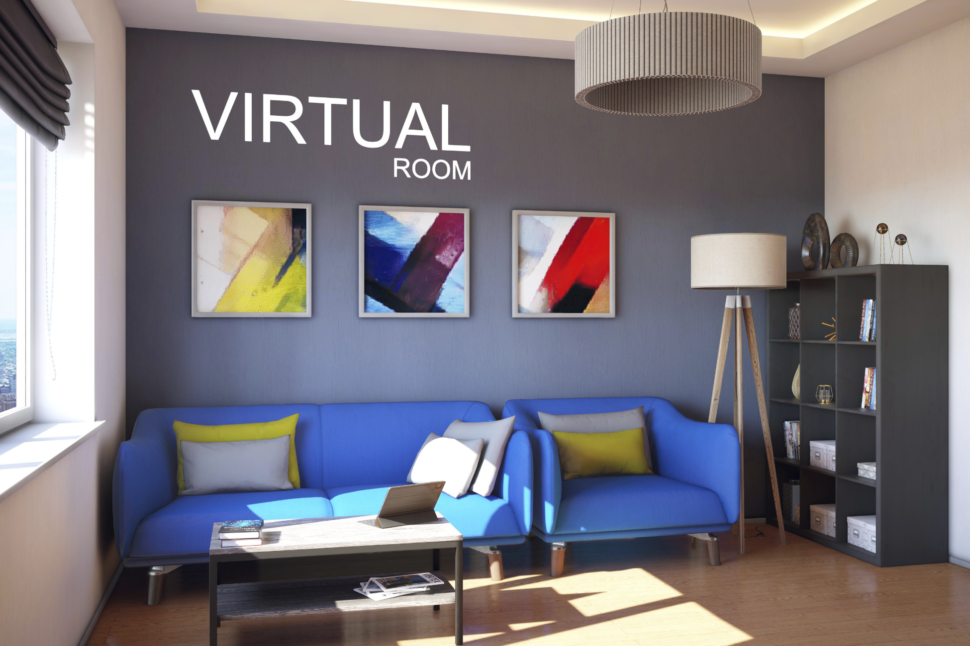 Virtual Room 3D Interior Unity Asset Store