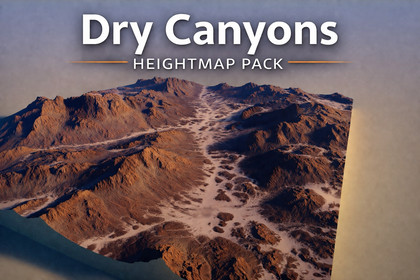 Heightmaps - DryCanyons