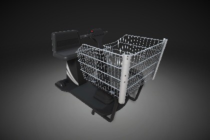 Motorized Shopping Cart