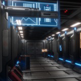 Sci Fi Hallway
