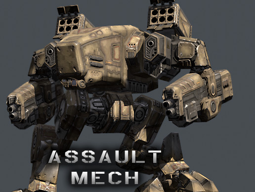 Assault Mech | 3D Robots | Unity Asset Store