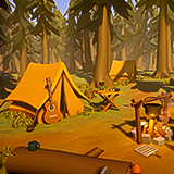 Camping Pack – Stylized Low Poly
