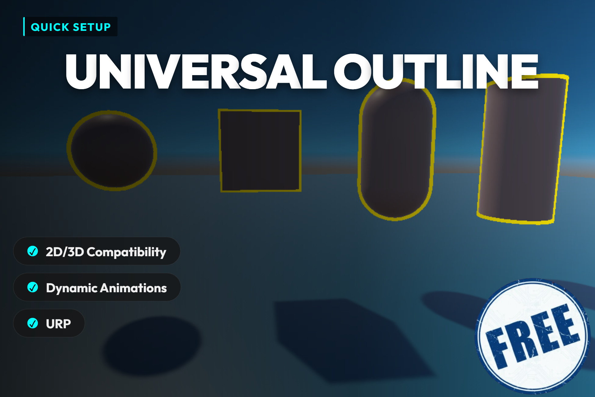 Outline Unity Example Universal Outline System | Utilities Tools | Unity Asset Store