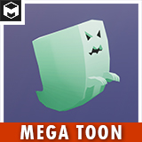 Ghost Mega Toon Evolution Series