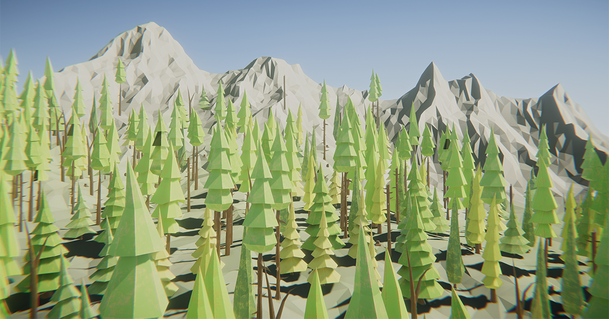 Stylized Pine Trees | 3D Trees | Unity Asset Store