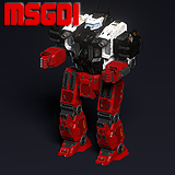 Medium Mech Ghost Wolf