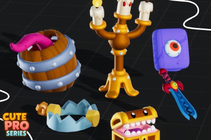 Mimic Monsters Pack Cute Pro Series