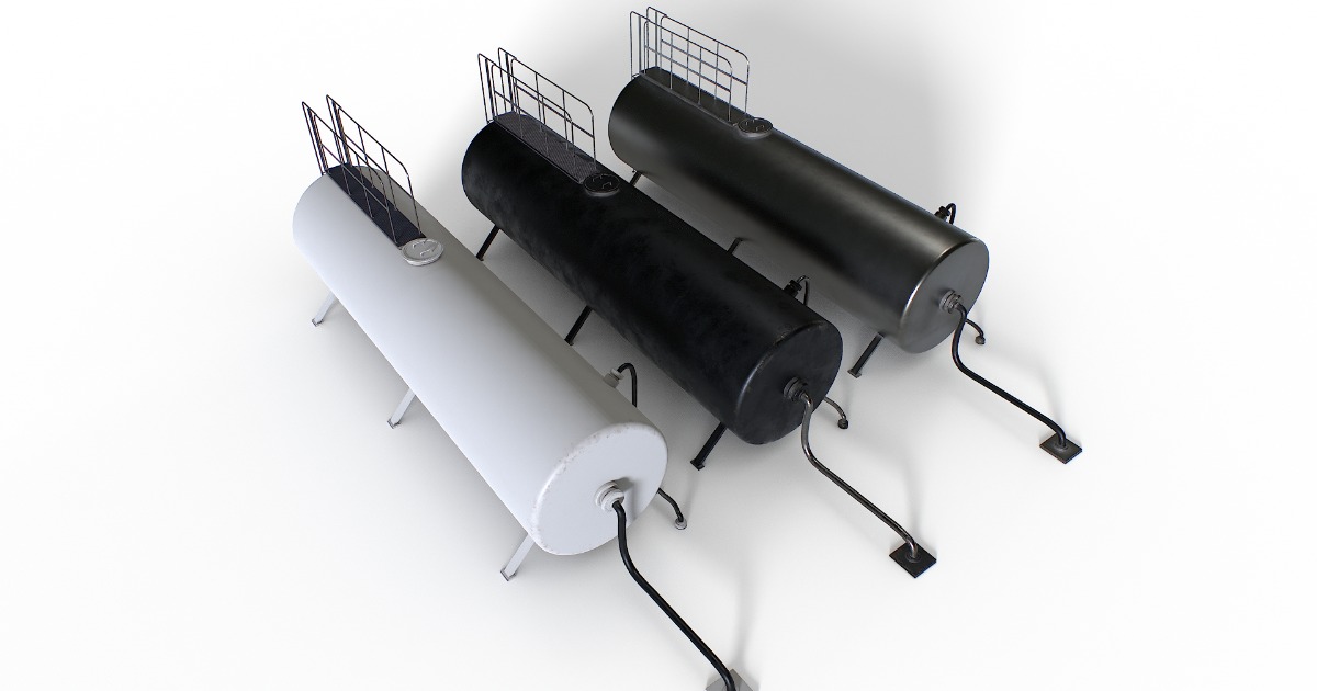 Industrial metal tank | 3D Industrial | Unity Asset Store