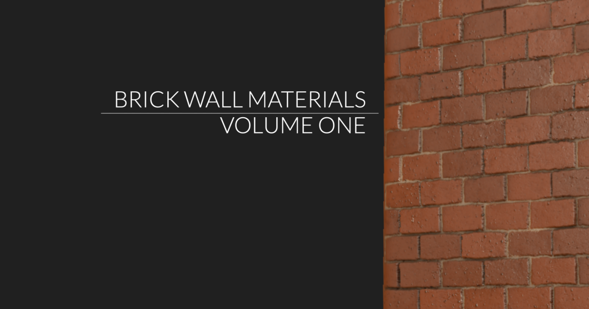 Brick Wall Materials Vol 1 | 2D Textures & Materials | Unity Asset Store