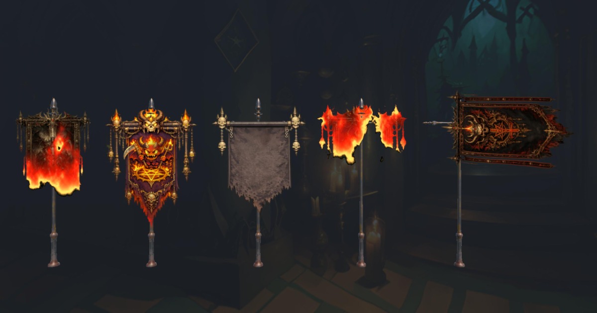Burning Flag & Banner URP