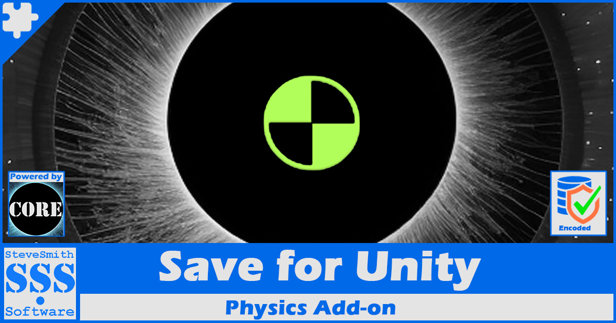 Save for Unity - Physics Add-on | Utilities Tools | Unity Asset Store