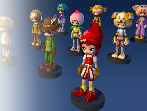 9 Cartoon Characters | キャラクター | Unity Asset Store