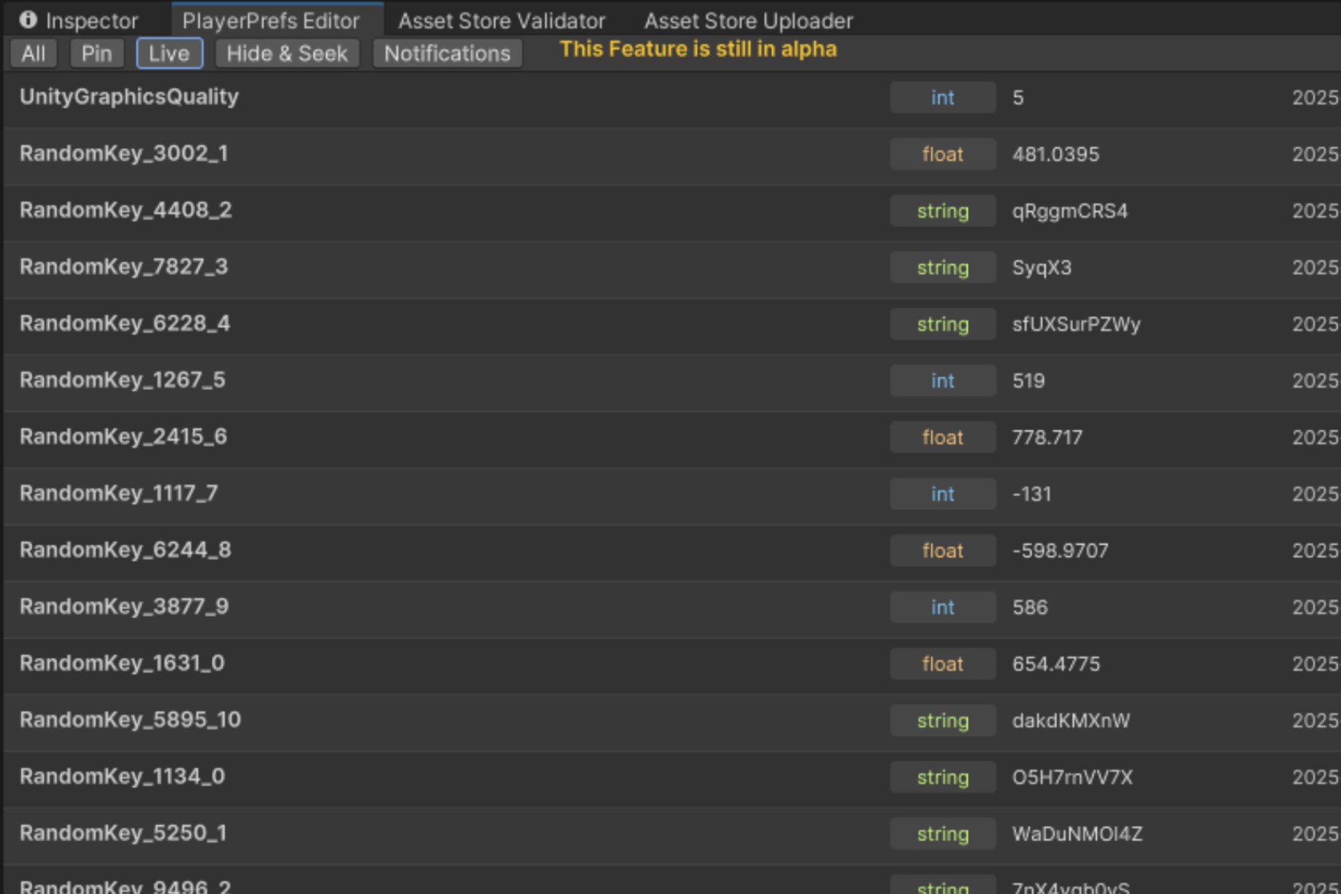 PlayerPrefs Editor & Manager | Utilities Tools | Unity Asset Store