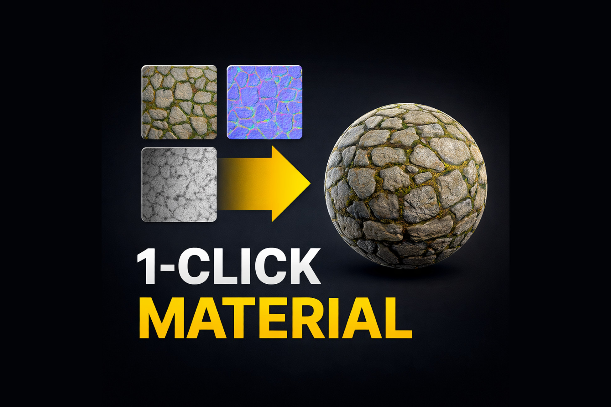 PBR Auto Material Builder – One-Click Texture to Material Tool