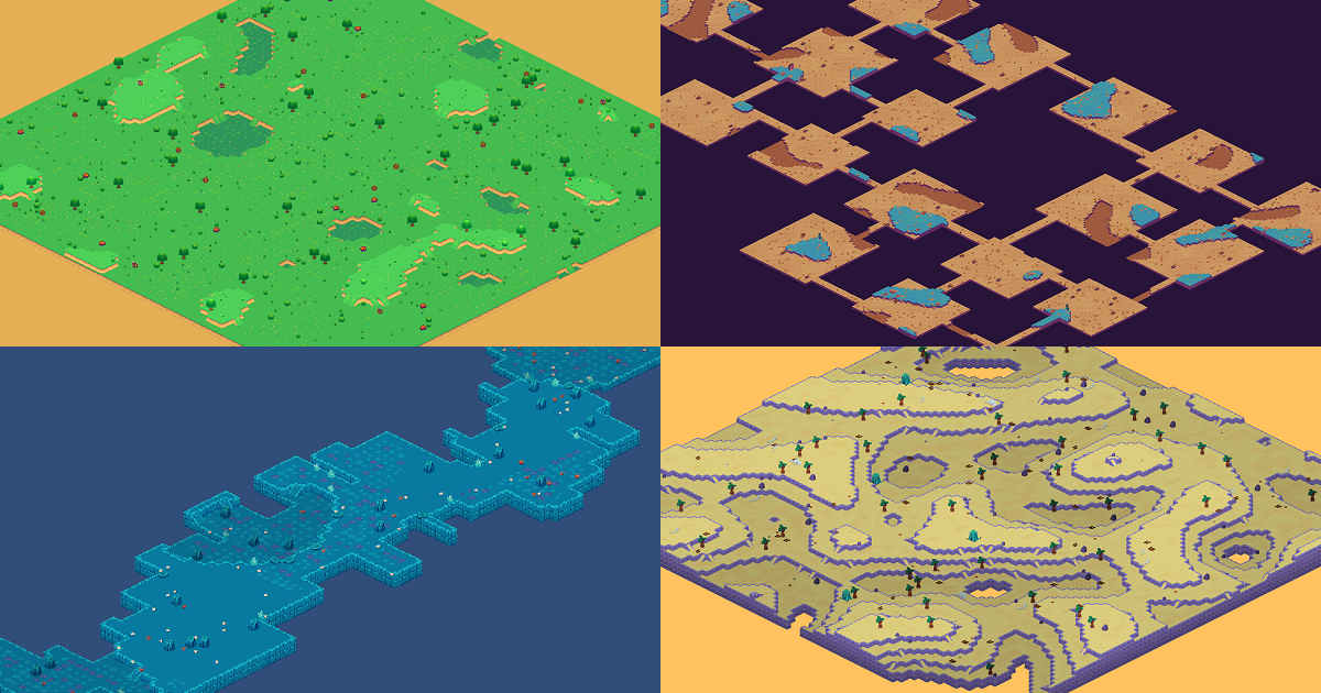 Procedural Isometric Map Generator | Level Design | Unity Asset Store