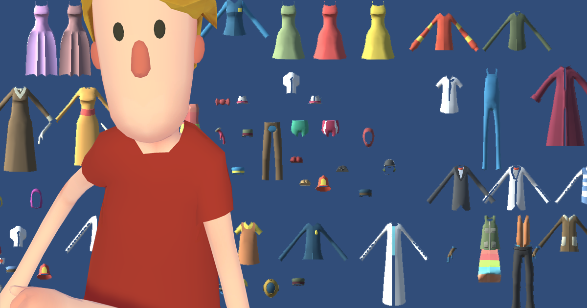 Unity Clothes Character Creator Clothing Pack #1 | 3D Characters | Unity Asset Store