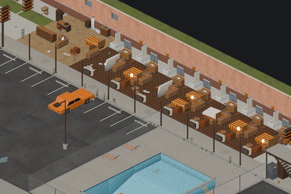 LATE CHECKOUT - Isometric Motel Tileset (2D Horror Sprites)