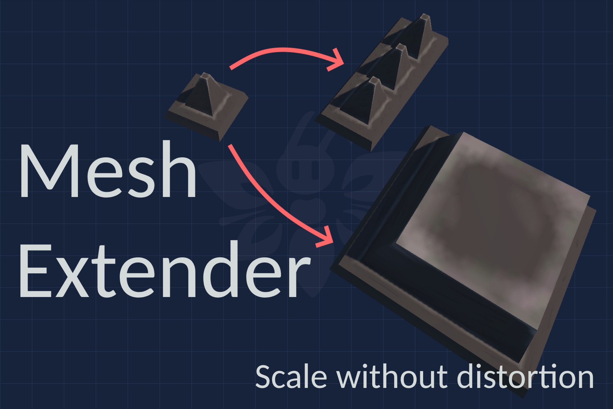 Mesh Extend Tool - Extend Mesh Without Scaling | ユーティリティ ツール | Unity ...