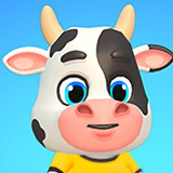 Cow Bull Oxen Animated