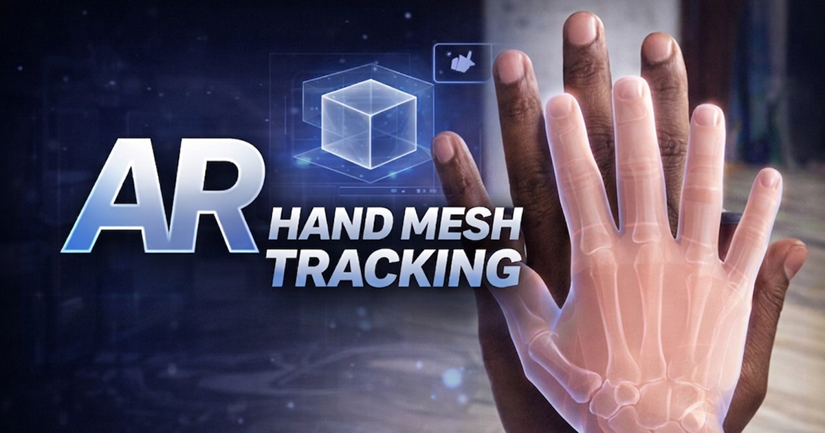 AR Hand Mesh Tracking | AI-ML Integration | Unity Asset Store