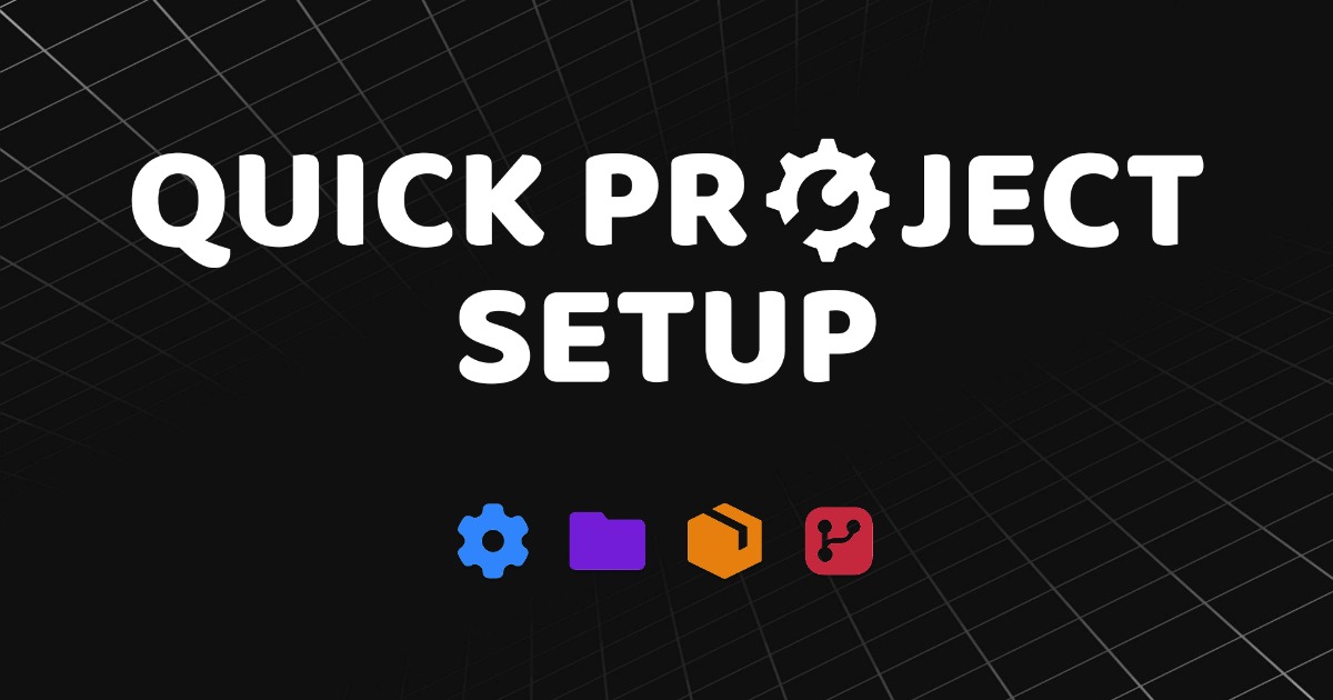 Quick Project Setup - Fast & Clean Project Initialization Tool ...