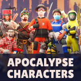 Apocalypse Characters - Modular Animated Pack