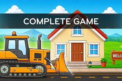 Construction Truck Builder — Full Game Source Code