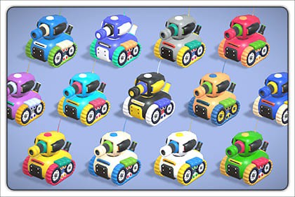 Cartoon Tank Pack – 13 Lowpoly Stylized Casual Game Vehicle Ultimate Collection