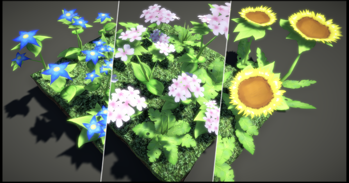 The Cool Flowers & Plants Pack | 3D Environments | Unity Asset Store