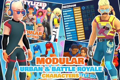 Stylized Characters - Urban and Battle Royale