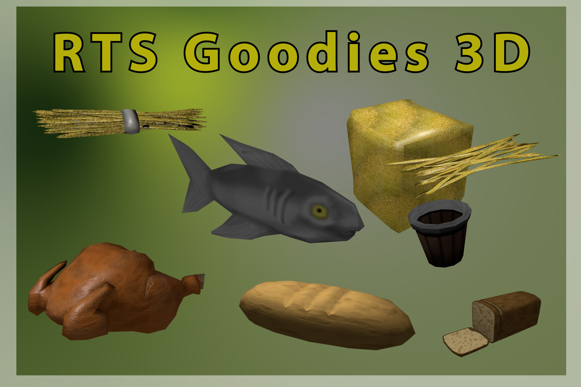 RTS Goodies Items - 3D | 3D Props | Unity Asset Store