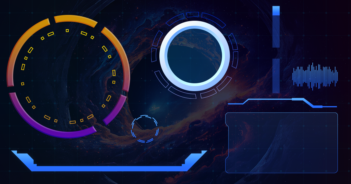 Sci FI Ui-circle tech elements | 2D GUI | Unity Asset Store