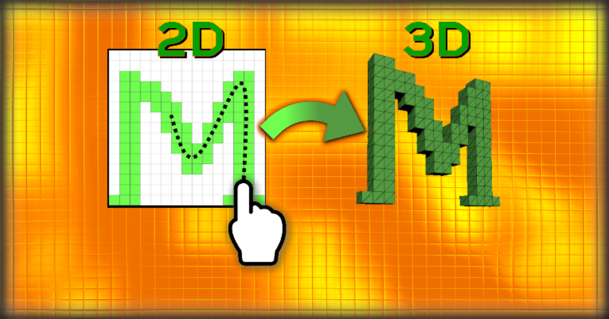 Mesh pencil 3d mesh generator from 2d draw data | Modeling | Unity ...