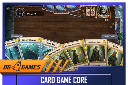 BG Card Game Core – TCG/CCG System with Deck Builder