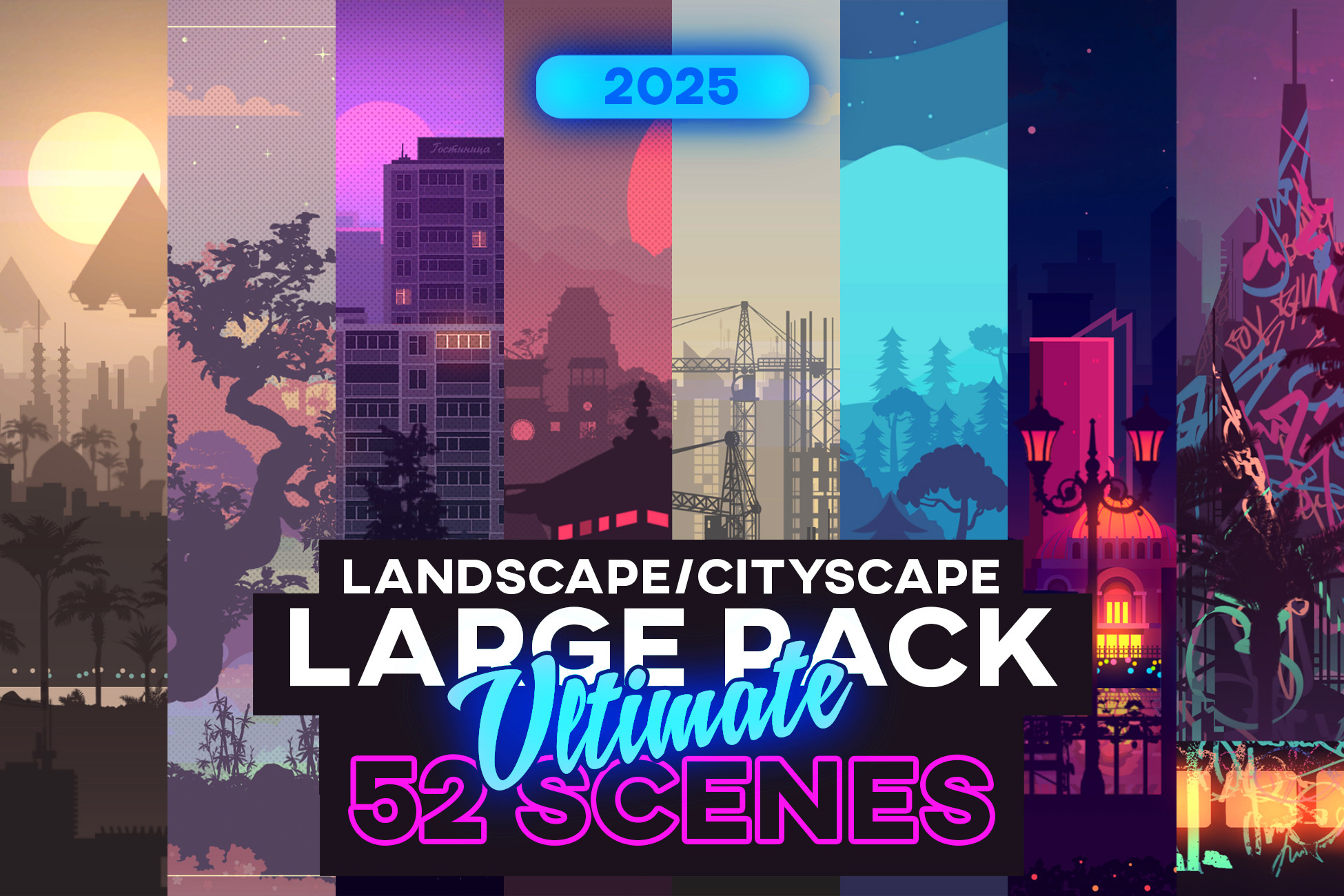 Ultimate Unity Large Pack Ultimate | 2D Environments | Unity Asset Store