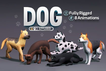 Stylized Dog 1