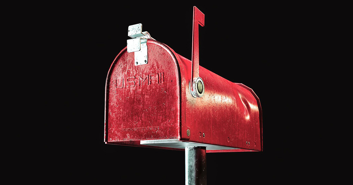Mail Box 3D Model Game Ready | 3D Props | Unity Asset Store