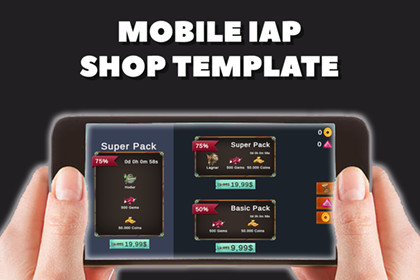 Mobile IAP Shop Template