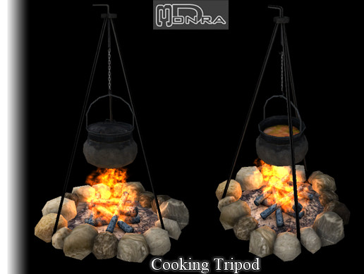Cooking Tripod | 3D Food | Unity Asset Store