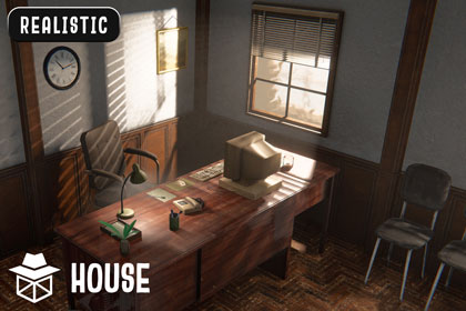 Modular Office Interior - Complete Environment Pack