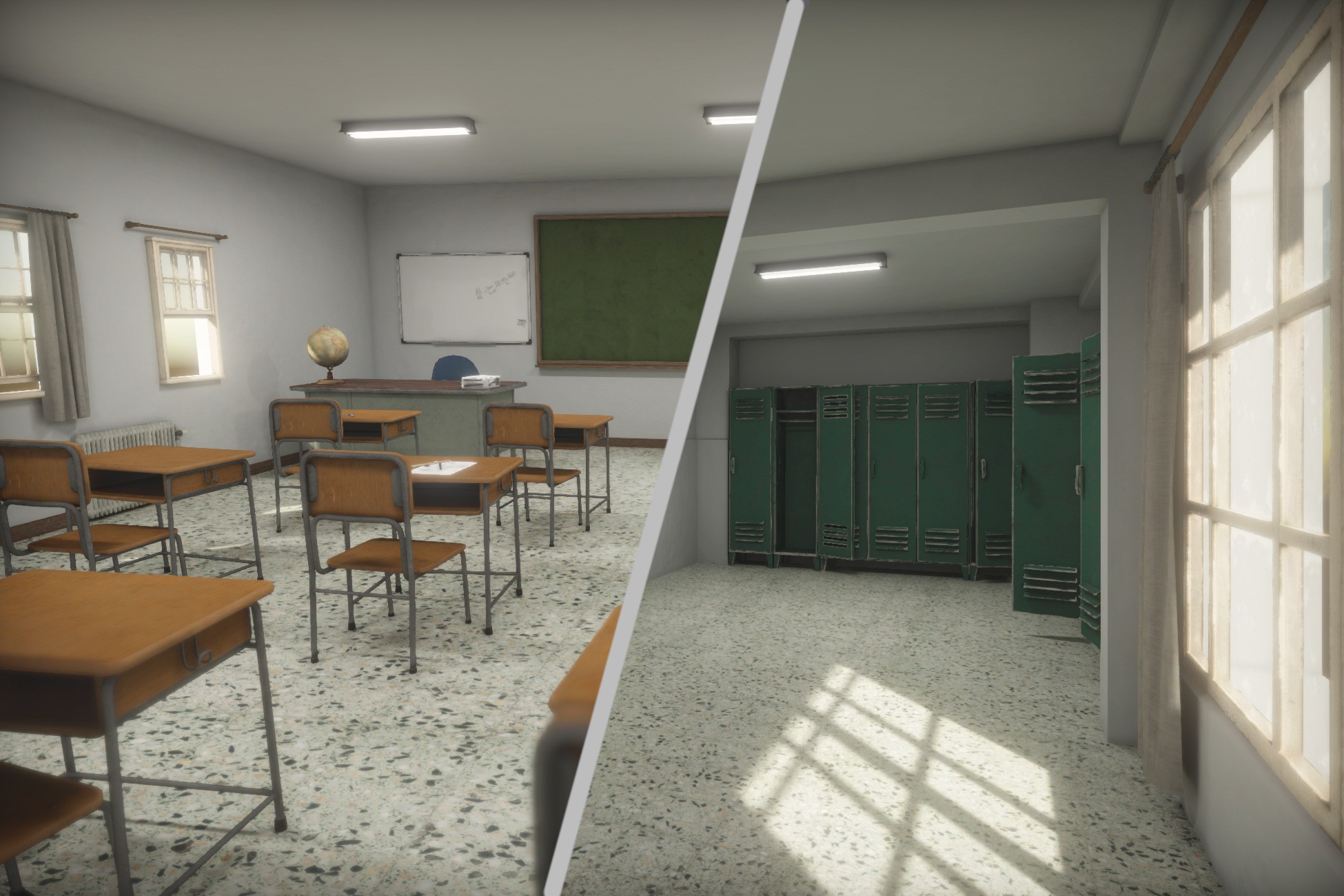 School Modular Pack | 3D Environments | Unity Asset Store