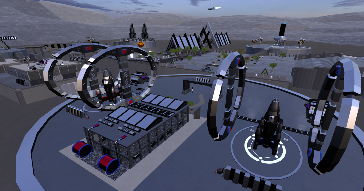 Unity Military Base Space Military Base | 3D SF | Unity Asset Store