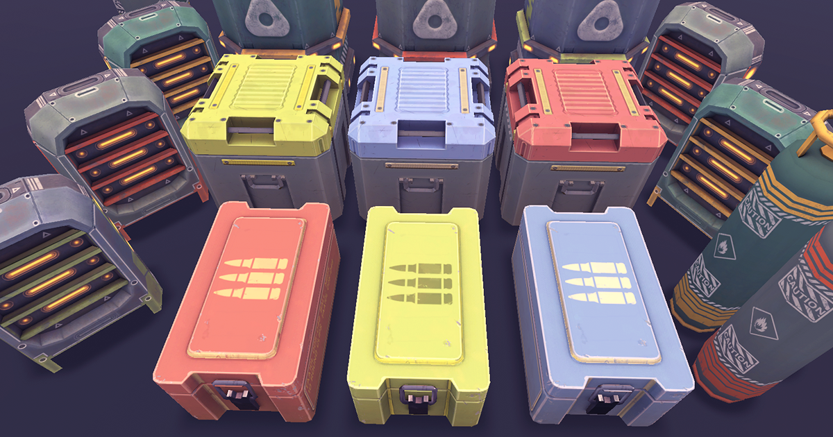 Unity Future Props Sci-Fi Props for mobile devices | 3D Sci-Fi | Unity Asset Store
