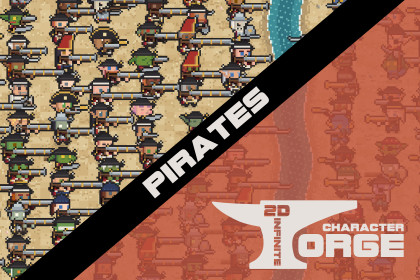 2D Infinite Character Forge - Pirates & Privateers