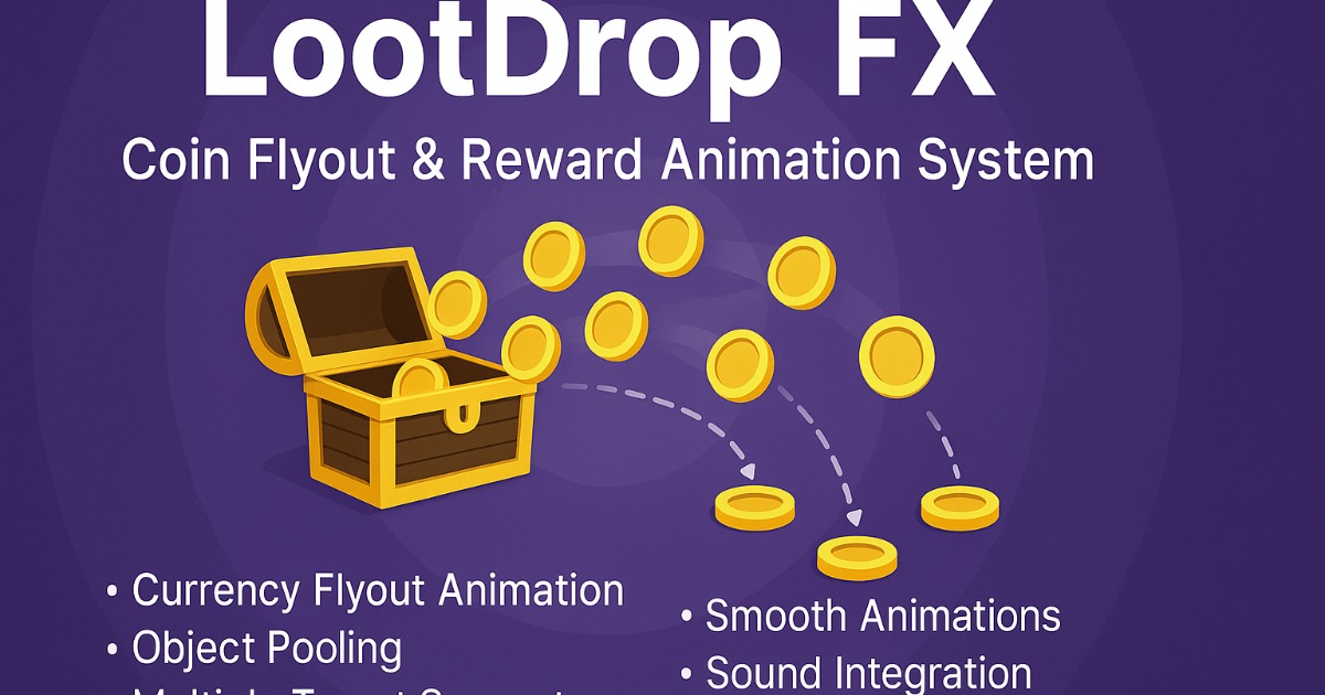 CoinFX System | Animation Tools | Unity Asset Store