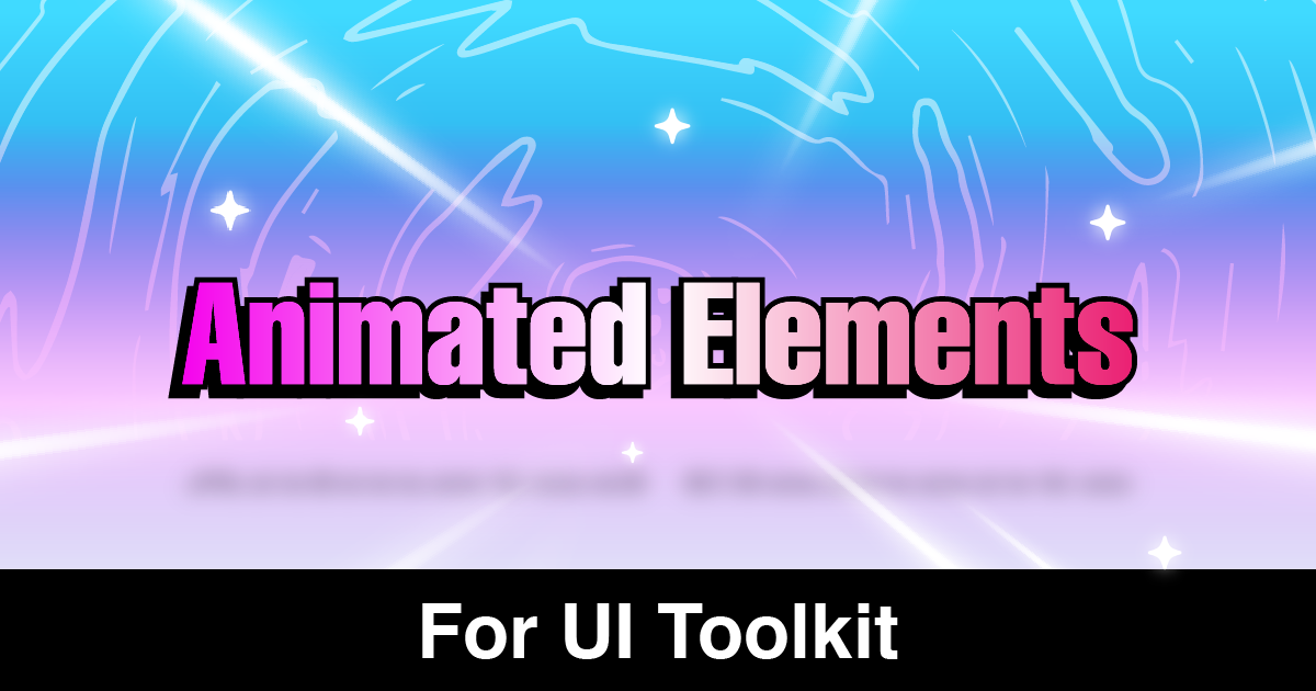 UiToolkit Animated Custom Elements | GUI Tools | Unity Asset Store