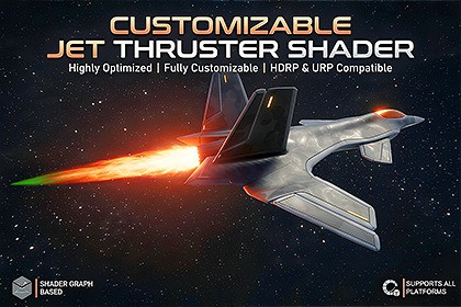 Customizable Jet Thruster Shader
