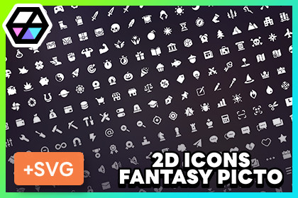 2D Icons - Fantasy Picto Pack