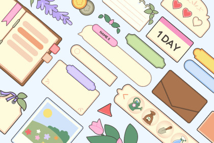 Cute Flower GUI Pack – Garden Style